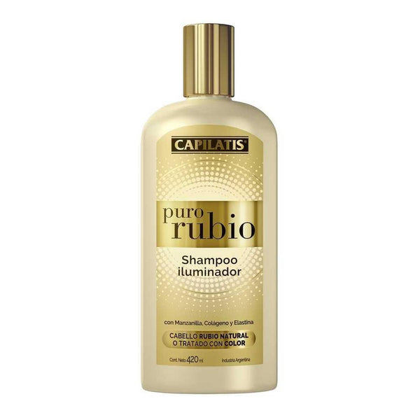 Capilatis Pure Illuminator Shampoo Blonde - 420ml/14.20fl oz - Gently Cleanse, Illuminate and Increase Shine