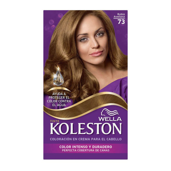 Koleston Hair Coloring Kit 73 Hazelnut Blonde 1 Pack | Professional Salon Quality Hair Dye