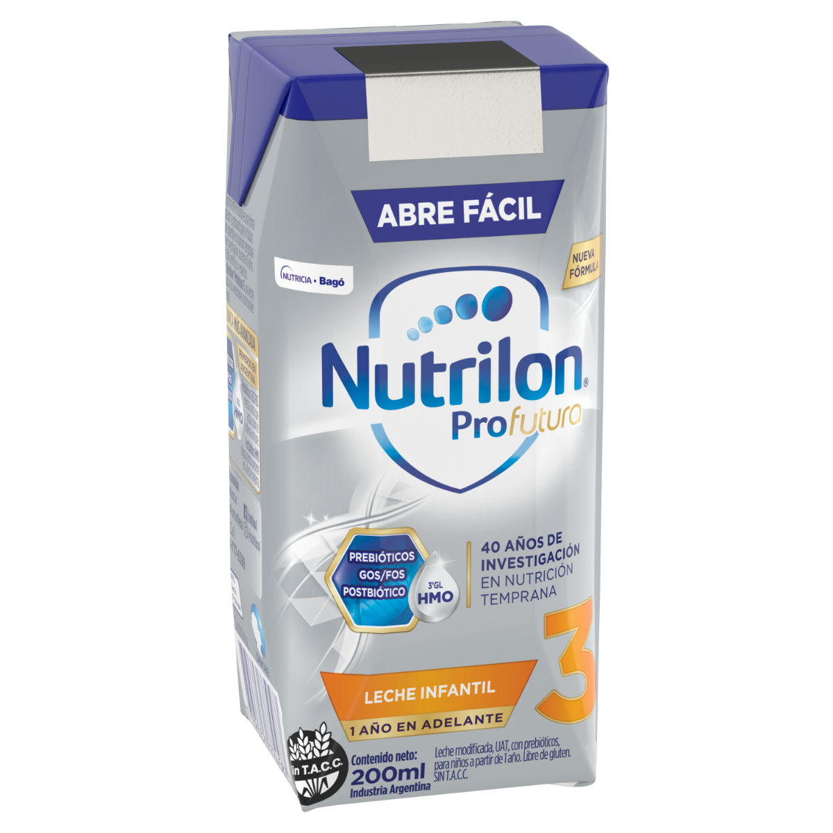 Nutrilon Profutura Brik 3 Infant Milk - Pack of 24 (200ml/6.76fl oz)