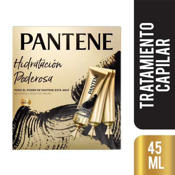 Pantene Pro V Hair Treatment Extreme Hydration: Restore Softness, Shine, and Hydration with 3 Ampoules