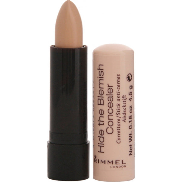 Rimmel Dark Circles Concealer Hide The Blemish 001 Ivory: Lightweight, Long-lasting Coverage with SPF 15 Protection 4.5G / 0.15Oz