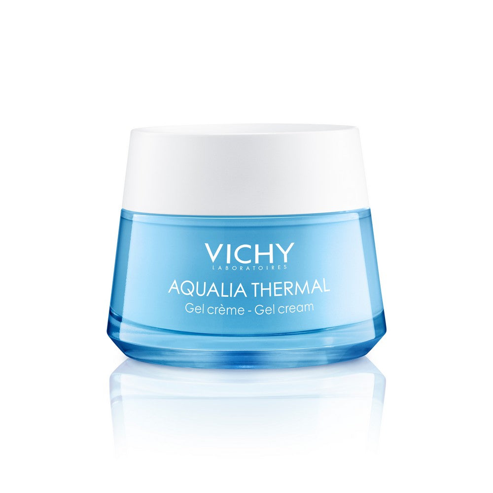 Vichy Aqualia Thermal Hydrating Gel: 48-Hour Efficacy with Natural Ingredients, Hyaluronic Acid & Mineralizing Thermal Water 50Ml / 1.69Fl Oz